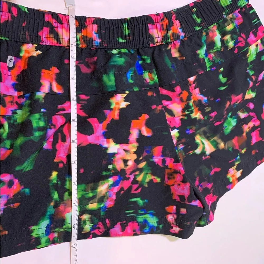 Fabletics Eloise Chroma Print Athletic Performance Shorts - Image 13