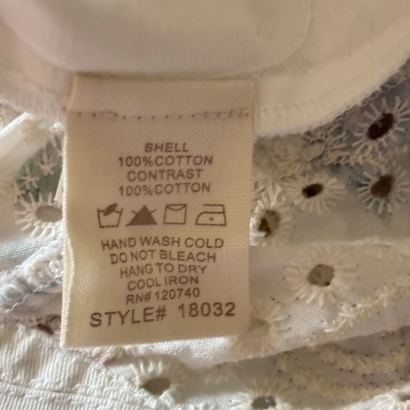 Anthropologie Mystree Size S White Embroidered Denim Jacket Western Cottage - Image 7