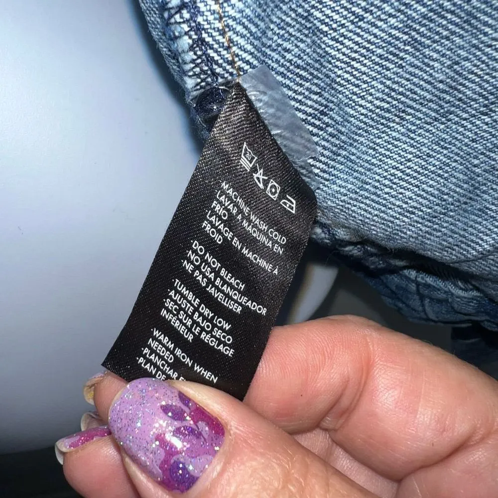 Soncy Plus Denim Teddy Collar Jean‎ Jacket (Soncy size 3X) Blue - Image 12