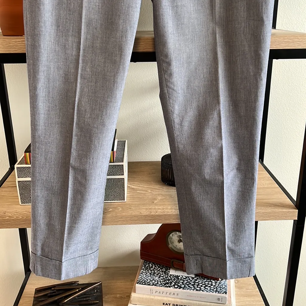 Banana Republic Mid-Rise The Martin Fit Ankle Career Dress Pant Trouser, 4 - Image 3