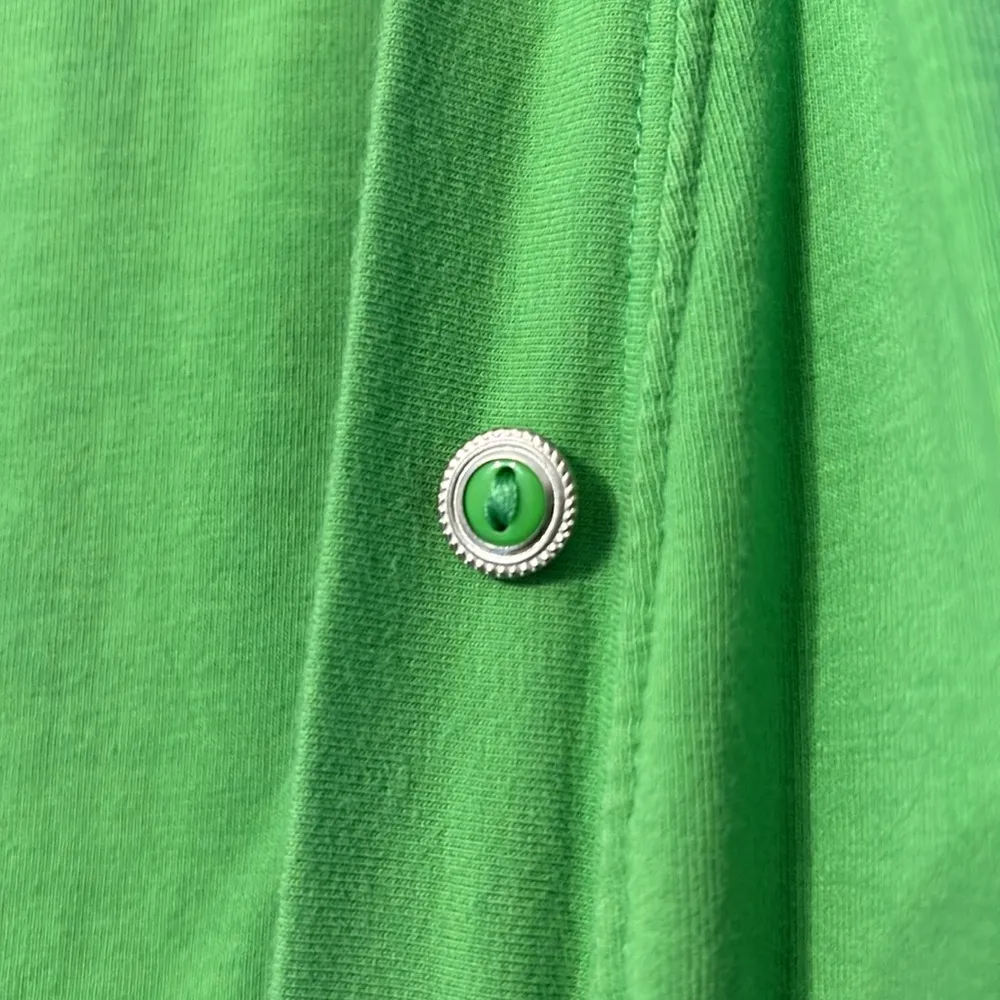 D & Co 2 Piece Set Lime Green Tank Top & Short Sleeve Cardigan XL - Image 3