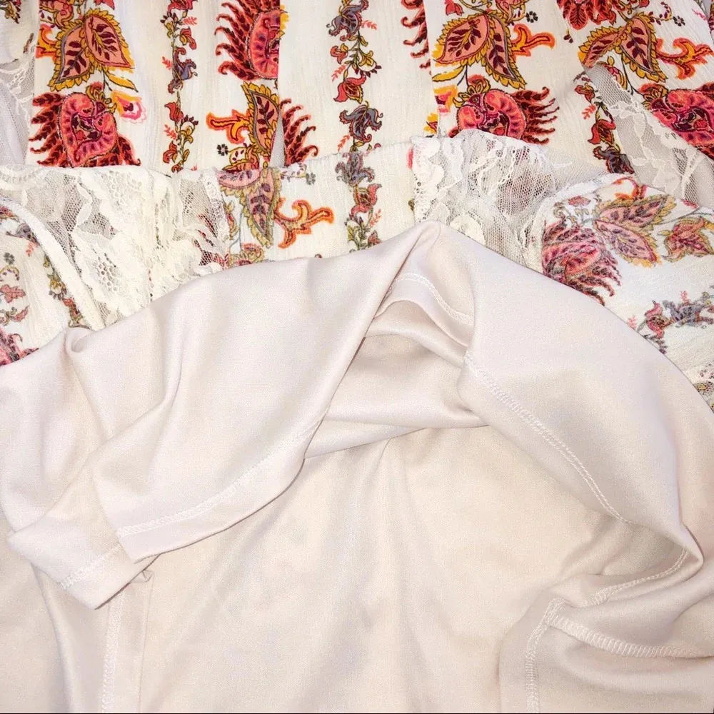 coco + jaimeson small floral lacy babydoll dress - Image 8