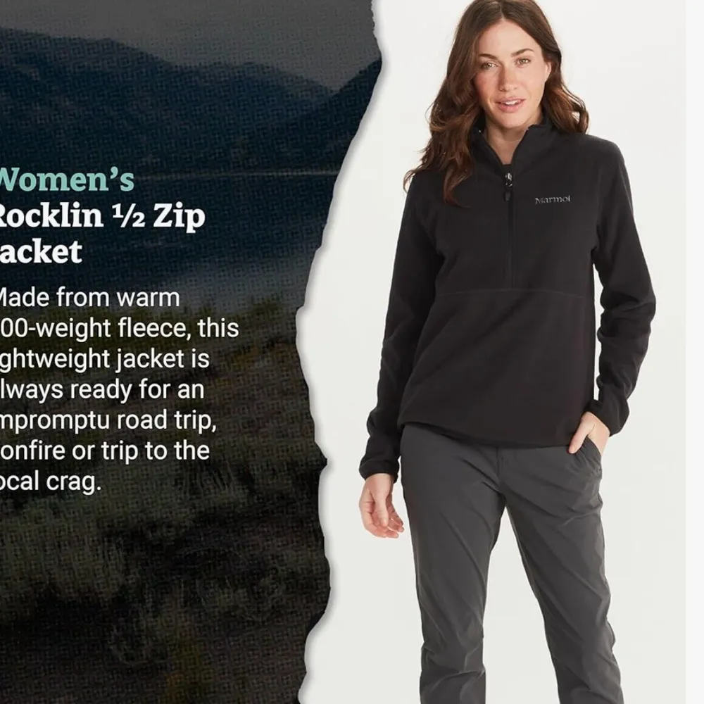 Marmot Women’s Rocklin 1/2 Zip Jacket - Image 14