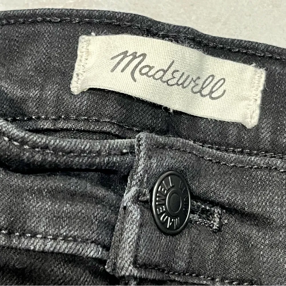 Madewell Bennett Black Denim Roadtripper Jeans Pants size 28 - Image 7