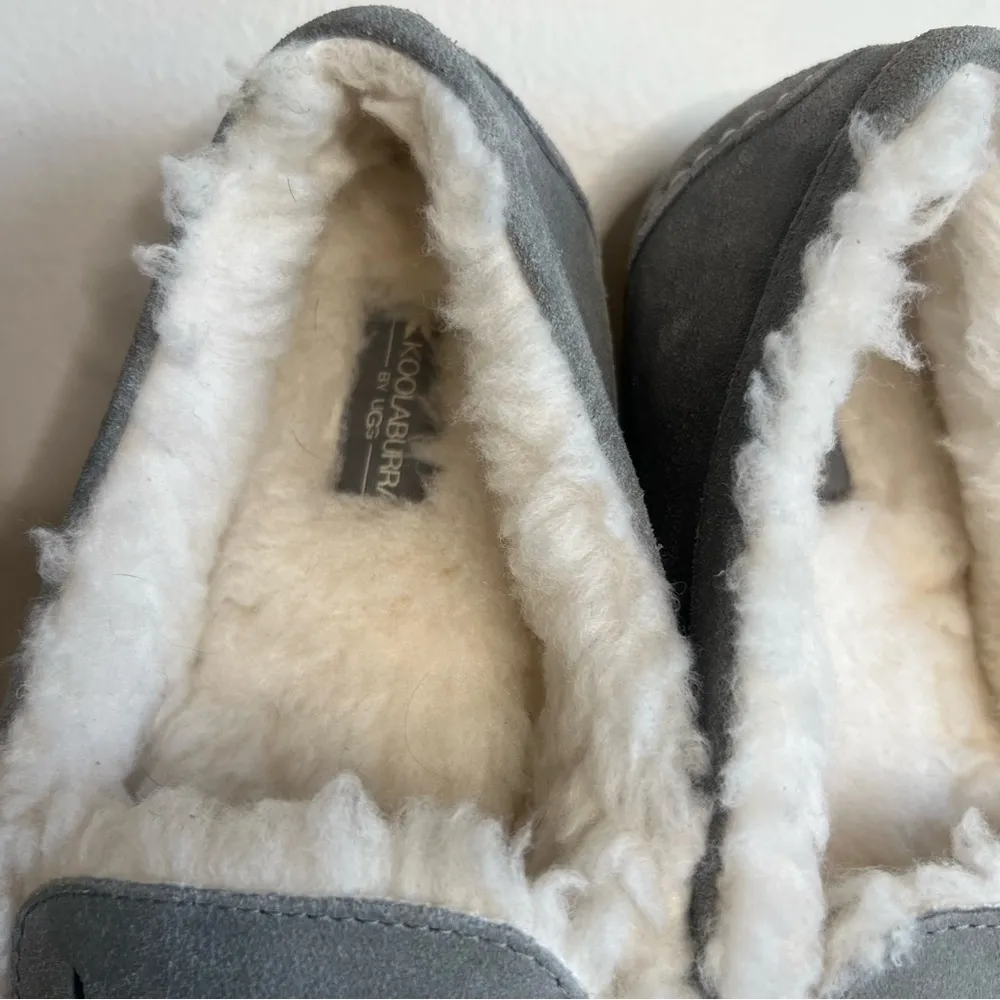 Koolaburra by UGG Lezly Women's Wild Dove Grey Fur Lined Slipper Size 9 #111 Gray - Image 8