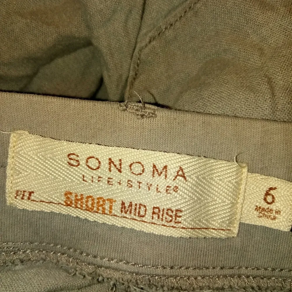 Sonoma Lifestyle 6 Soft Grey Cargo Shorts - Image 4