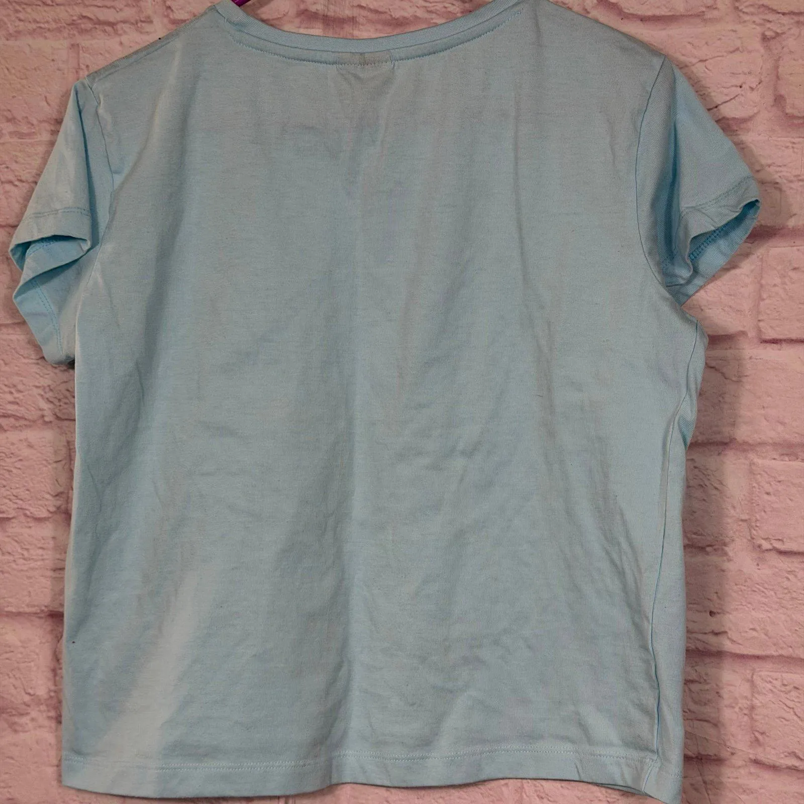 Disney Classics Stitch 'Ohana Means Family' T-Shirt Large - Image 5