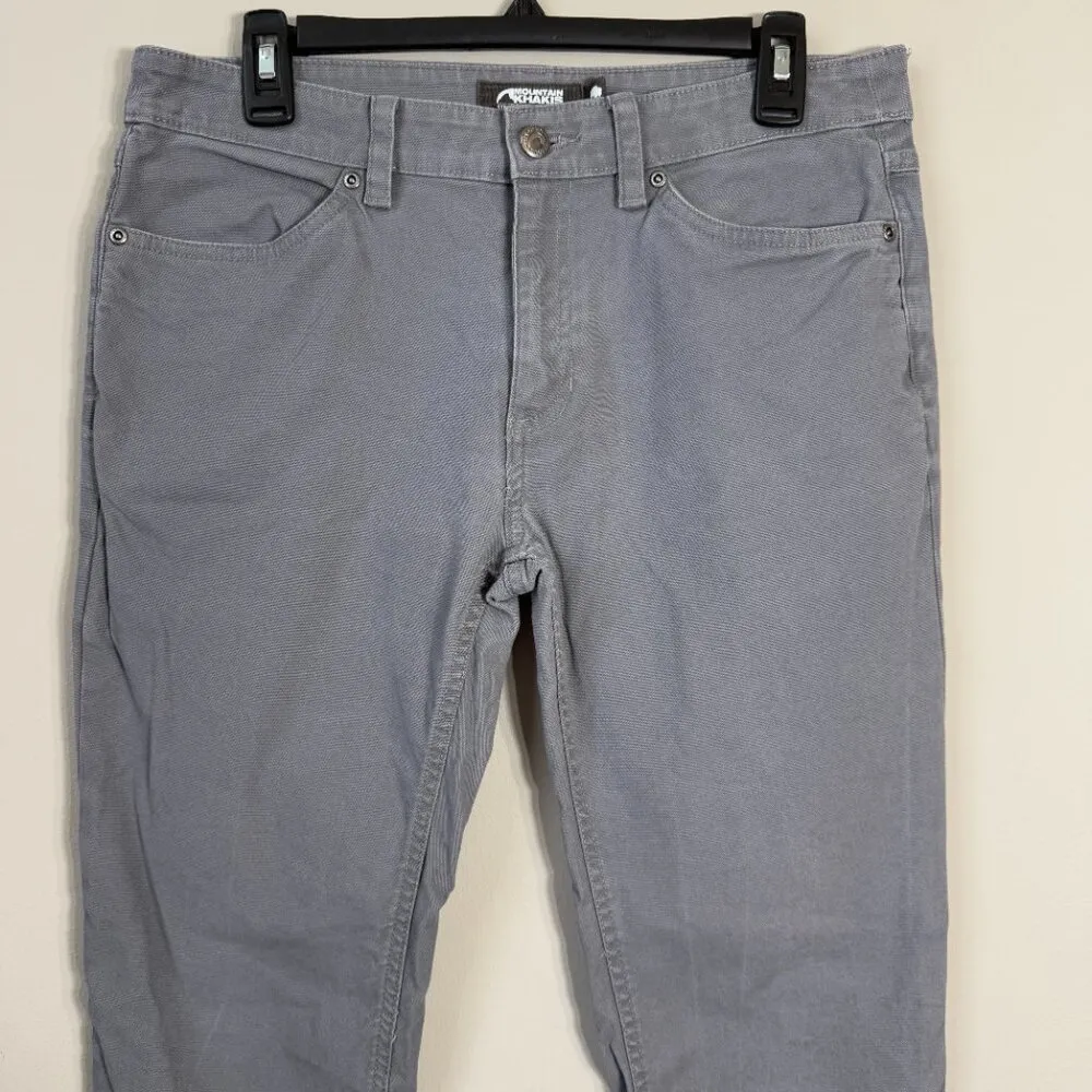 Mountain Khakis Camber Rover Straight Fit Twill Pants Women's 6 Gray Outdoor - Image 6