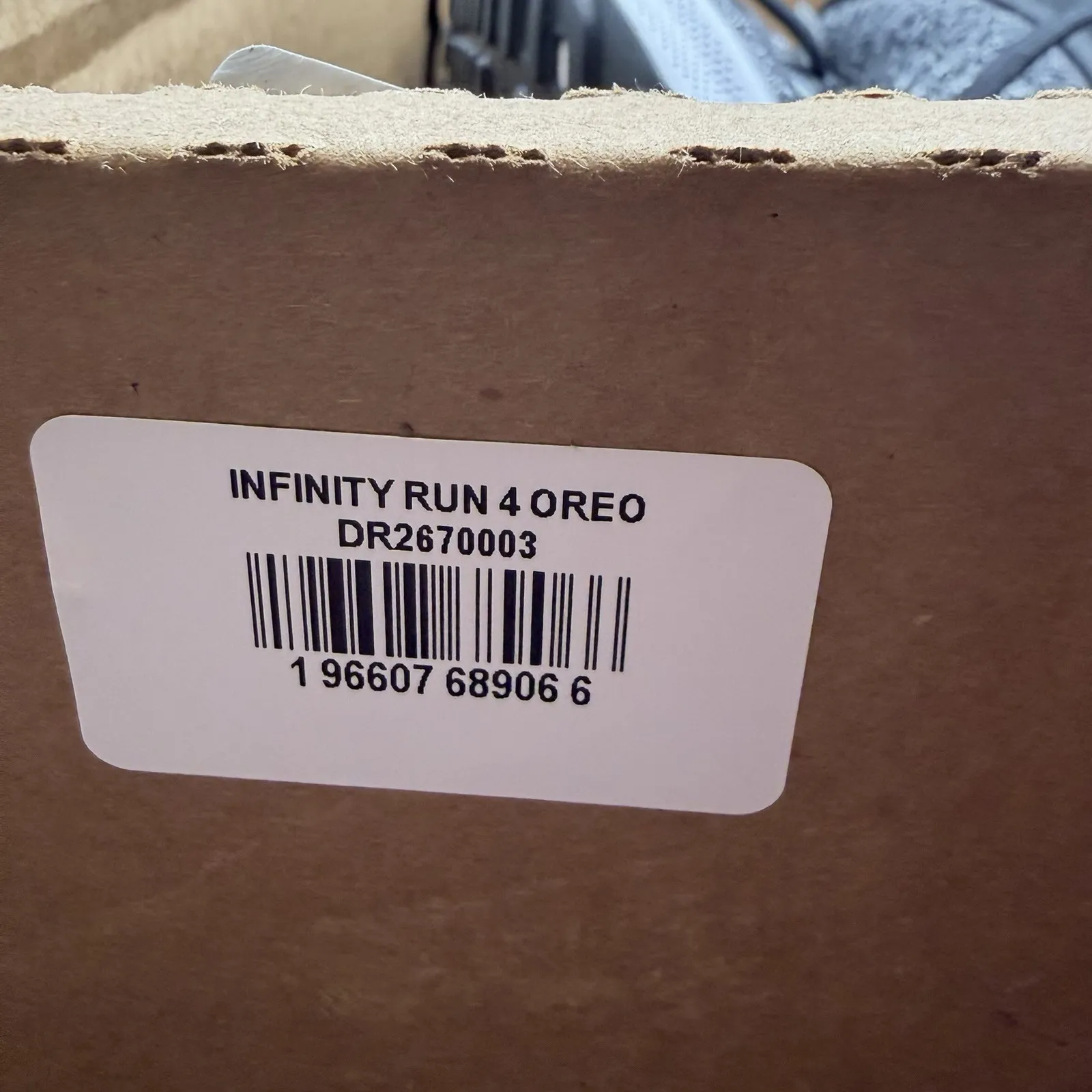 Womens Size 6 Nike ReactX Infinity Run 4 Black White Running Shoes DR2670 003 - Image 11