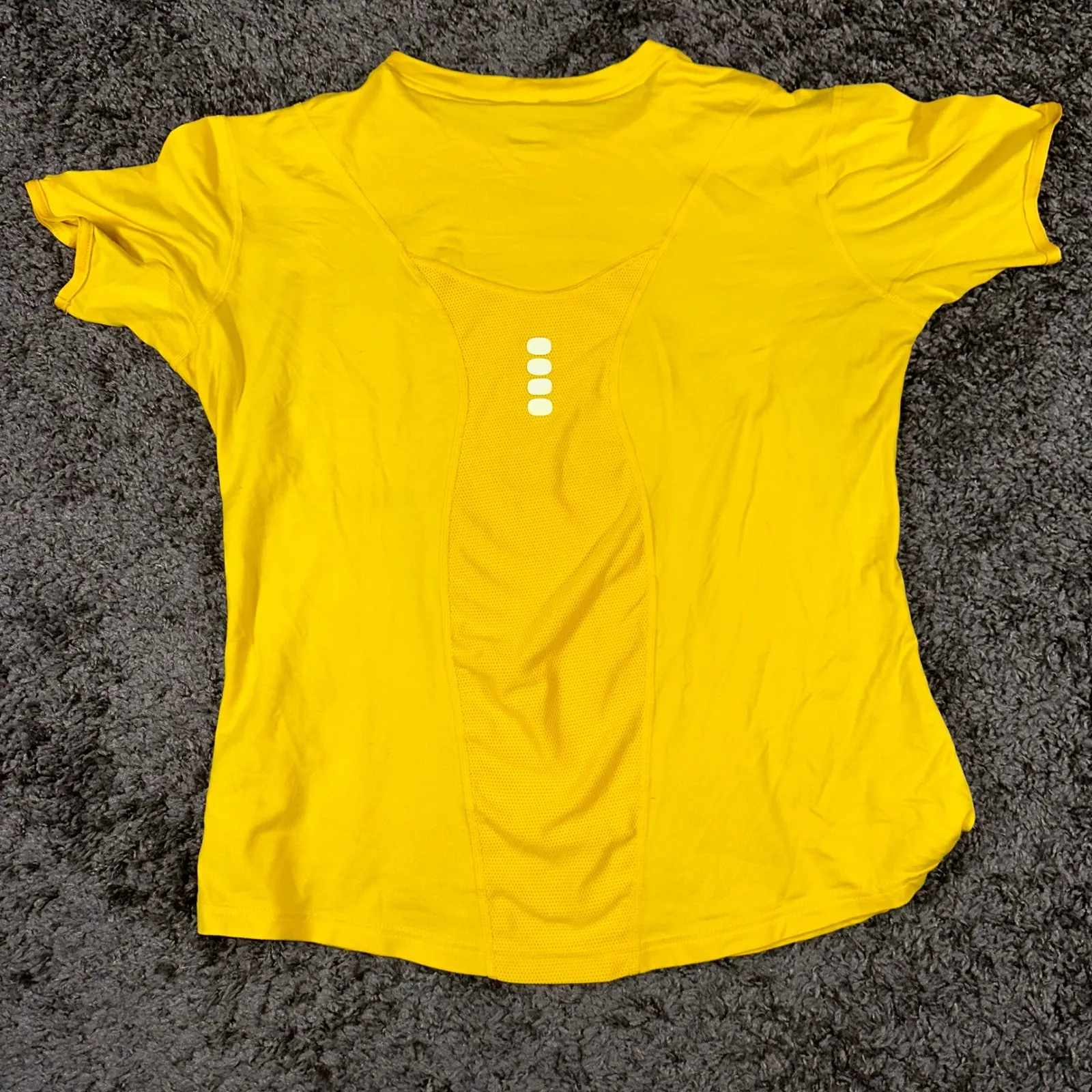 Nike LIVESTRONG Dri-FIT women's vented Active T-Shirt Athletic Top‎ Yellow XL - Image 7