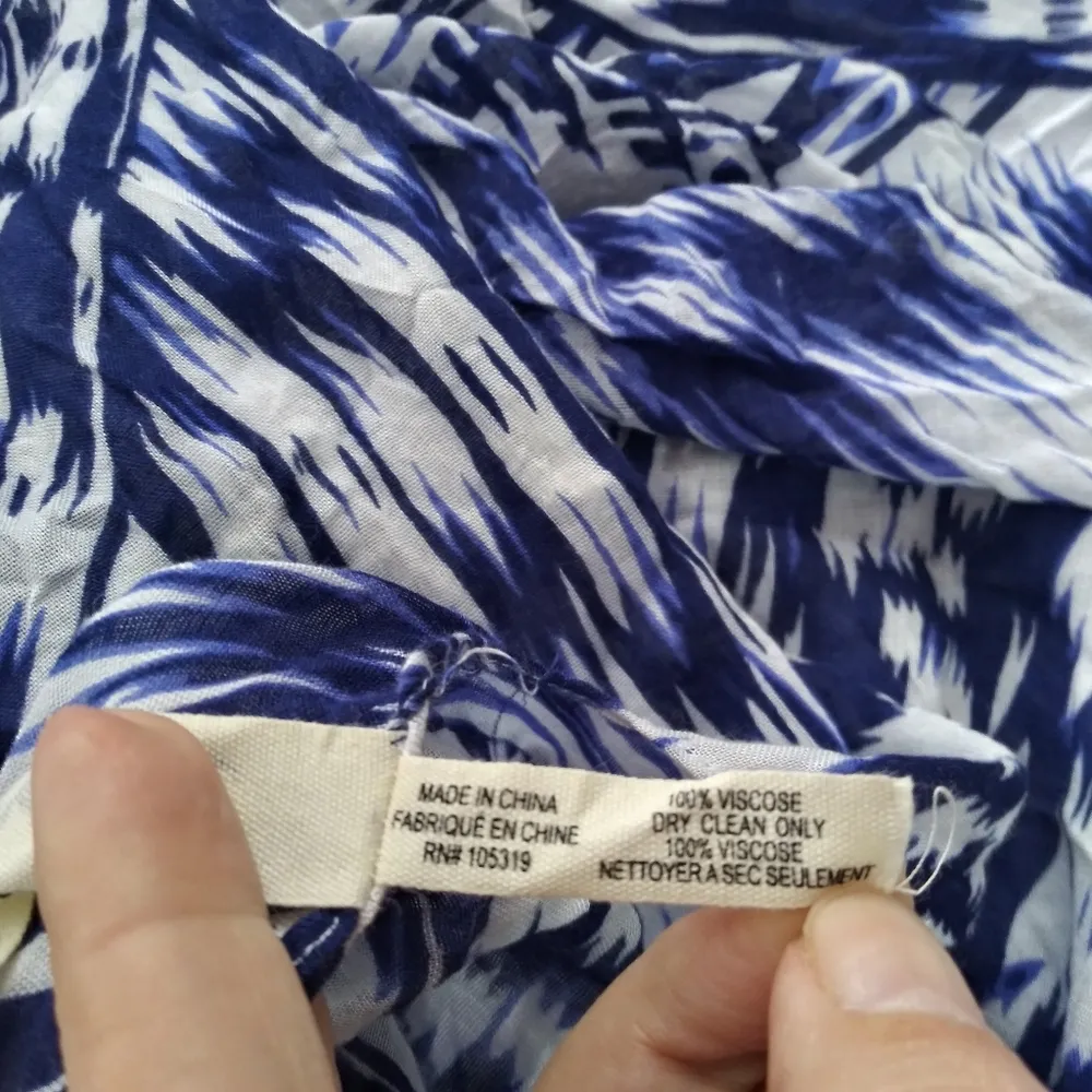 Michael Stars ZUL Brushed Batik Scarf Cape Duster Swim Cover-up Shrug Size OS - Image 8