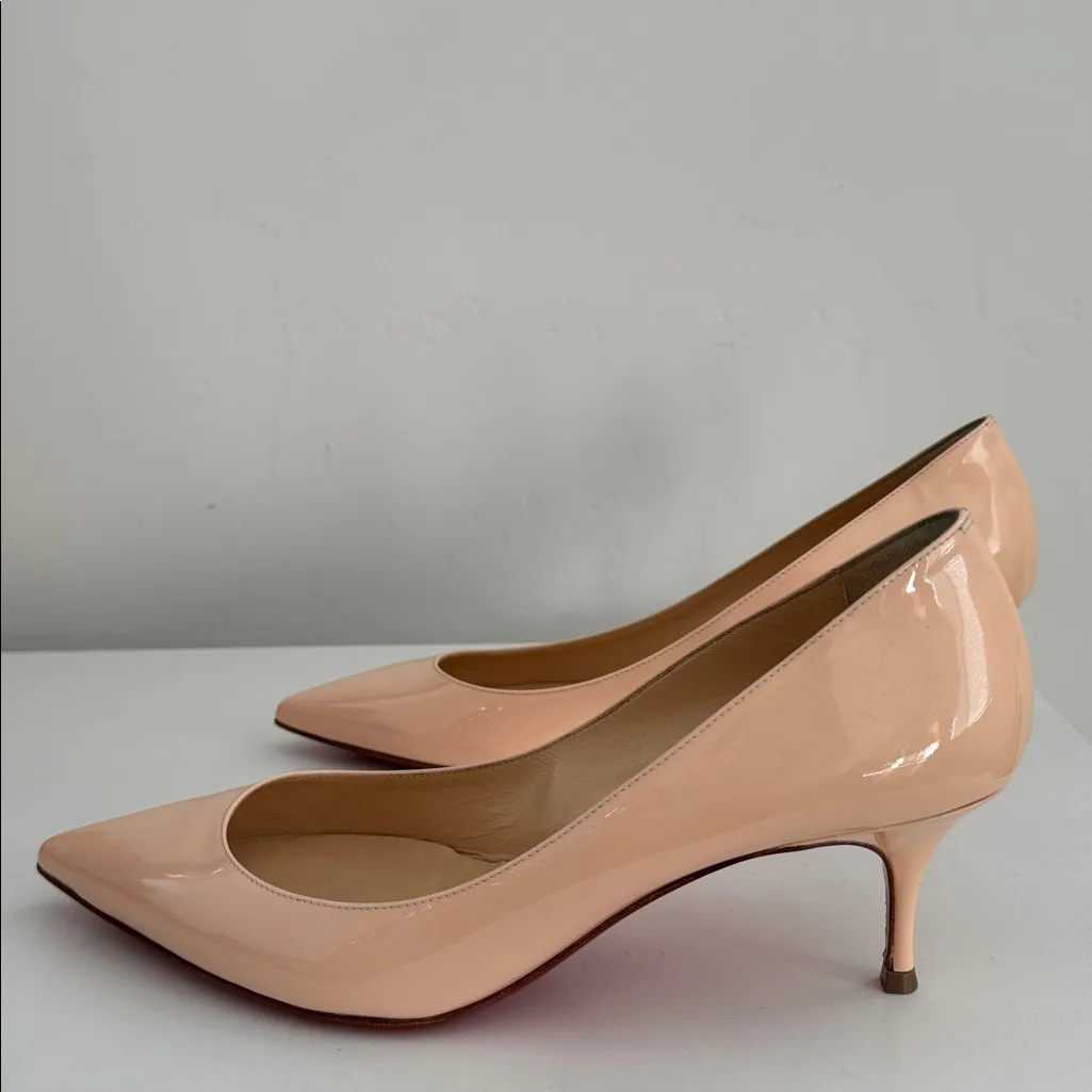 Christian Louboutin Pigalle Follies 55 Patent Heels Size: 40 - Image 5