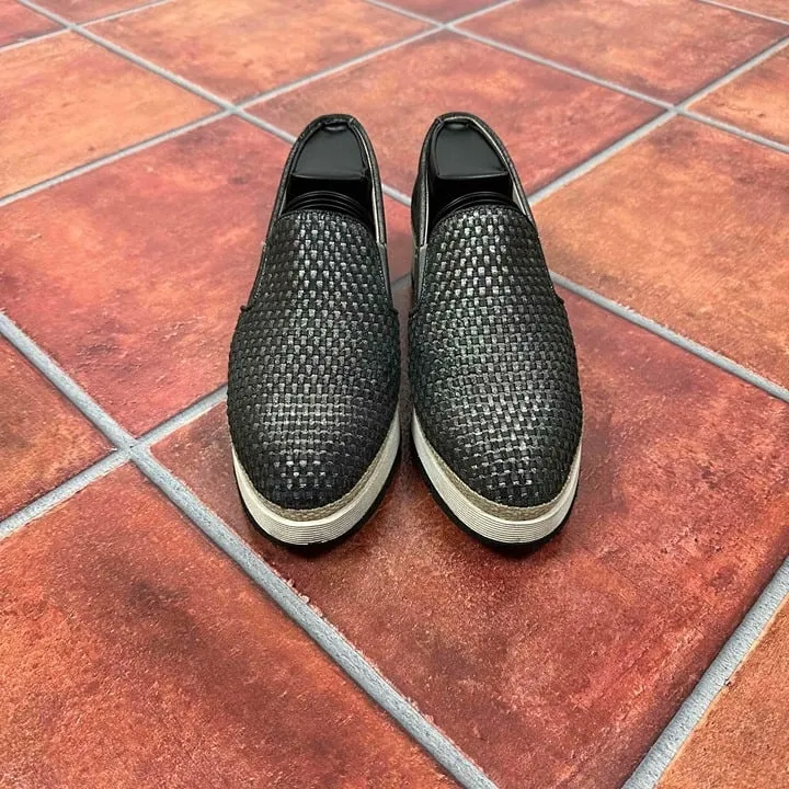 Pons Quintana Pewter Woven Slip - Image 13