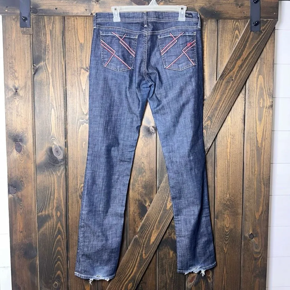 Citizens Of Humanity Ava Jeans In Electric Guitar 222 Straight Dark - Image 2