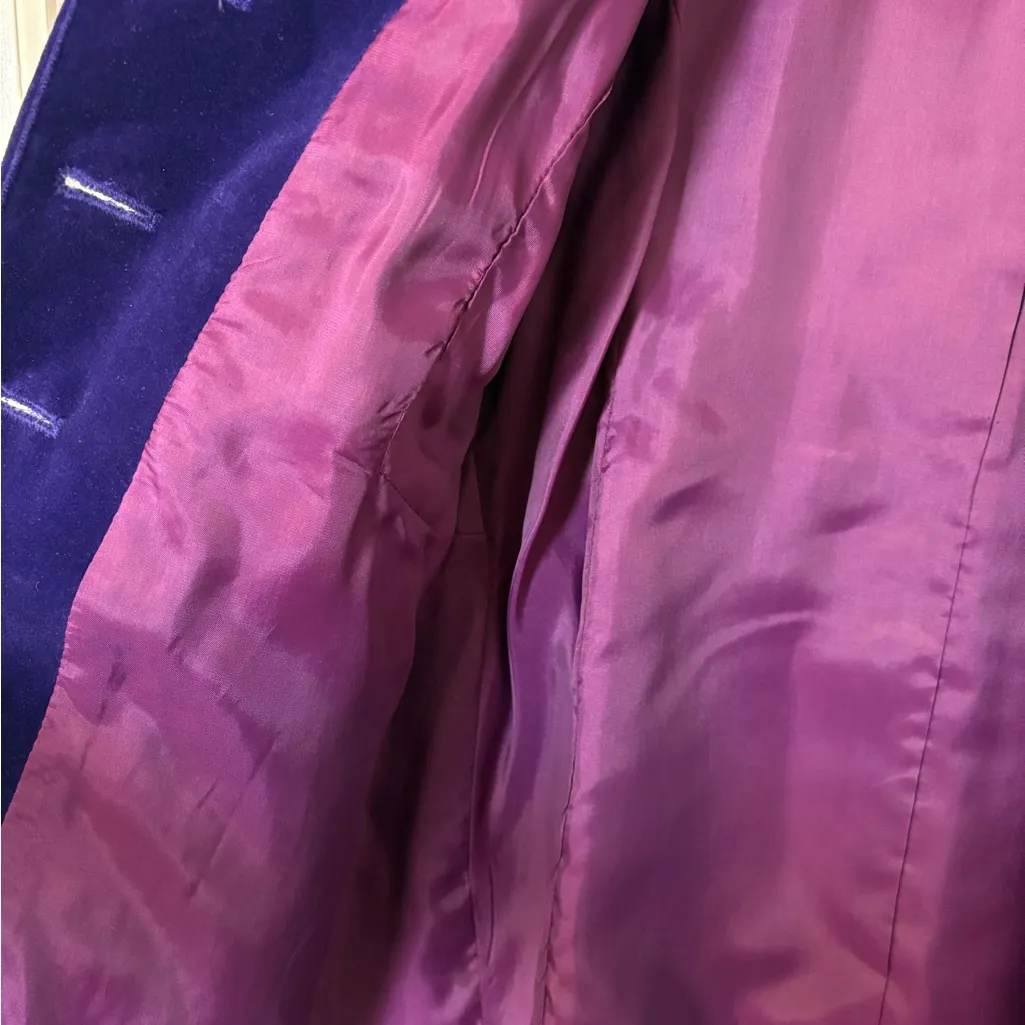 VINTAGE Gantos Purple Blazer Size 12 - Image 6