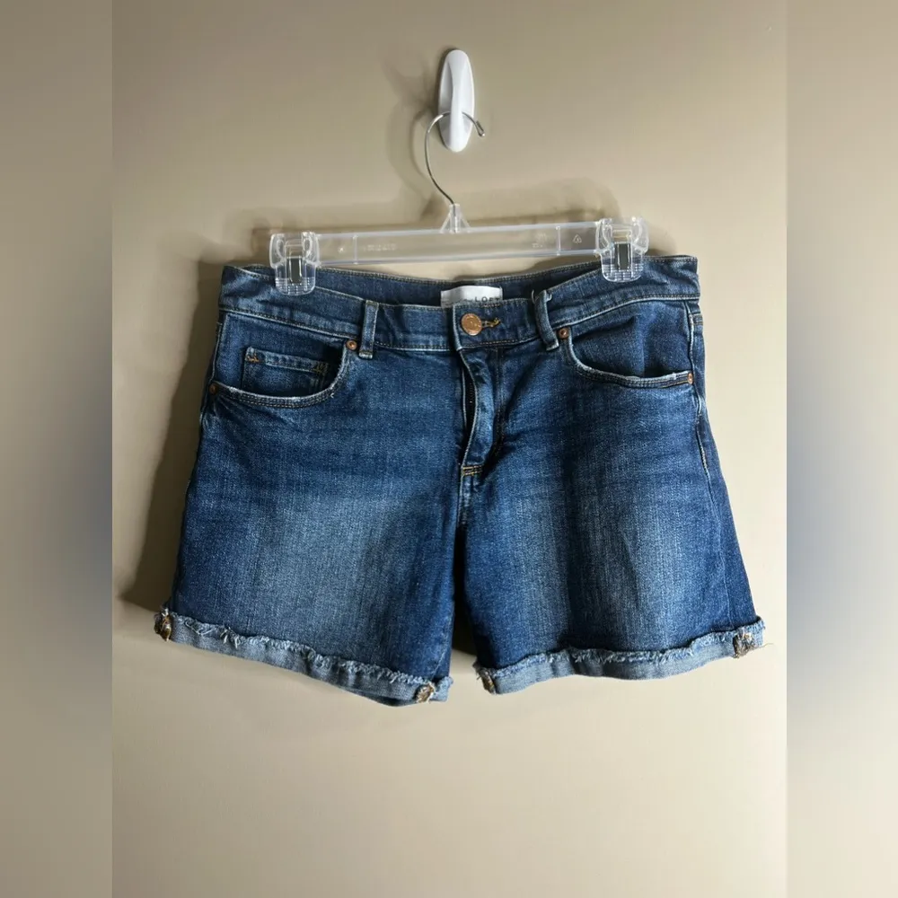 Loft rolled hem denim shorts size 26/2 - Image 4