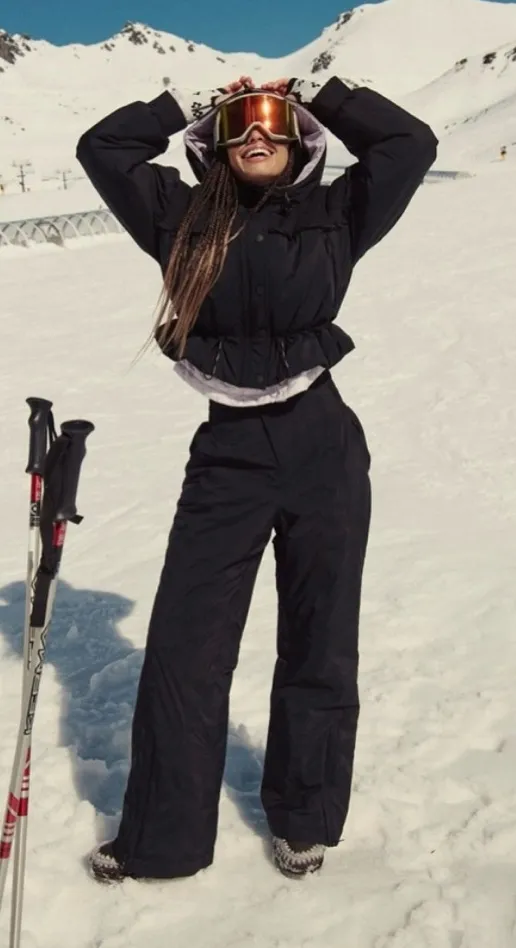 Free People Movement Sunday Skies Pants Size Small $398 NWT Black - Image 2