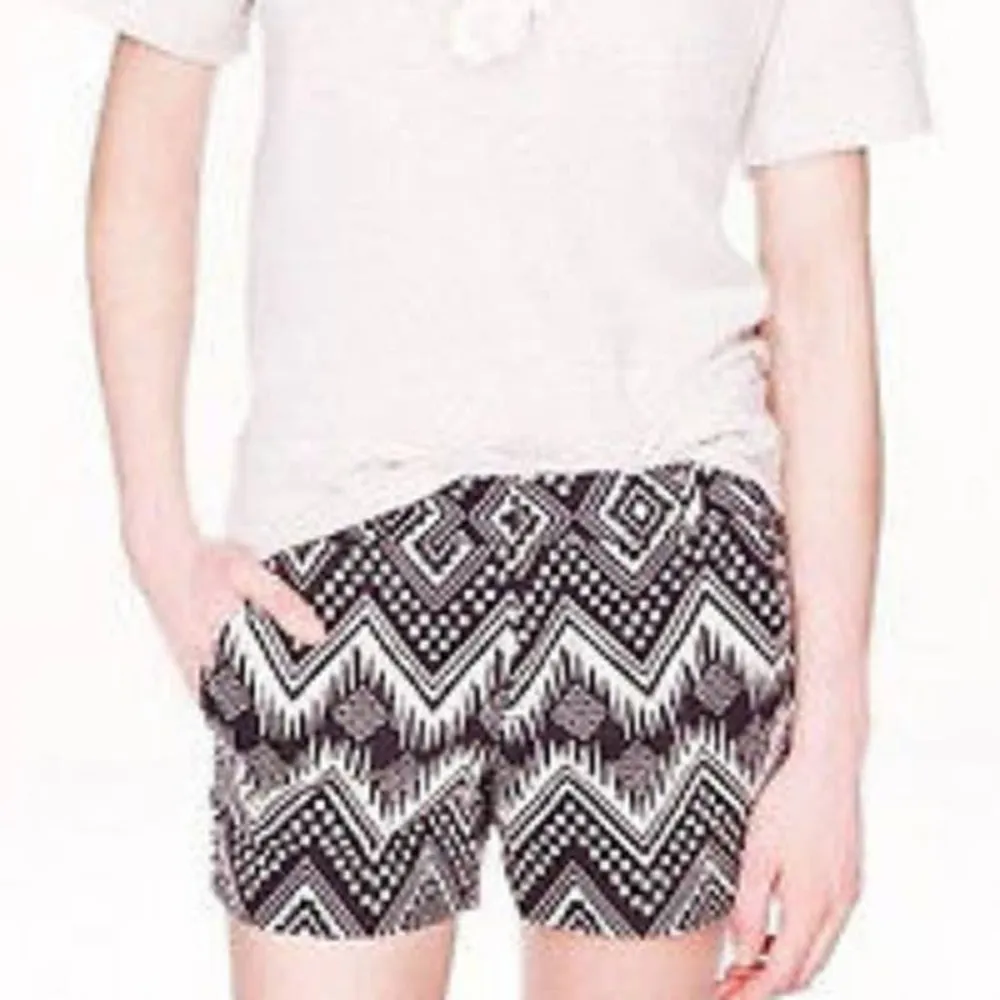 J Crew Diamond Ikat Shorts 2 - Image 2