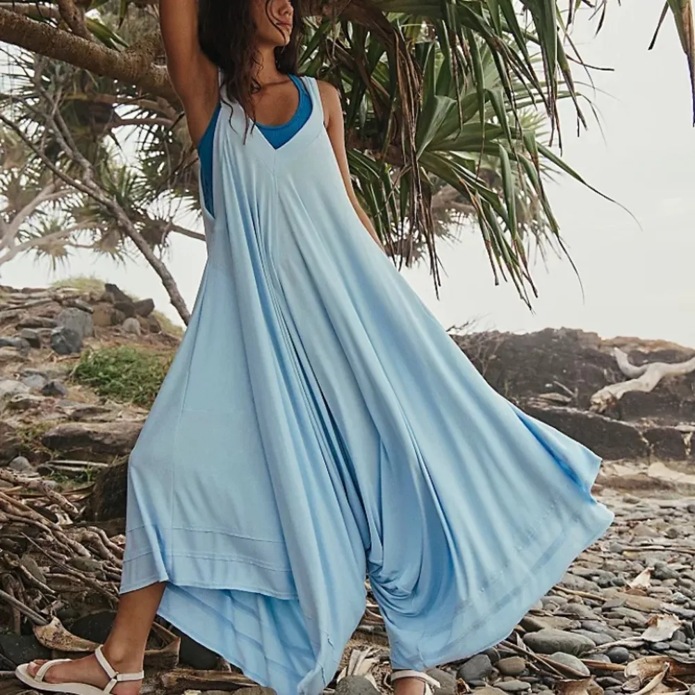 Free People Movement Dark Pink Seven Stars Jumpsuit One Size Fits Many - Image 7