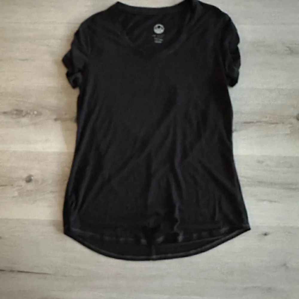 Te Verde Cutout Back Top Black M EUC Black Size M - Image 3