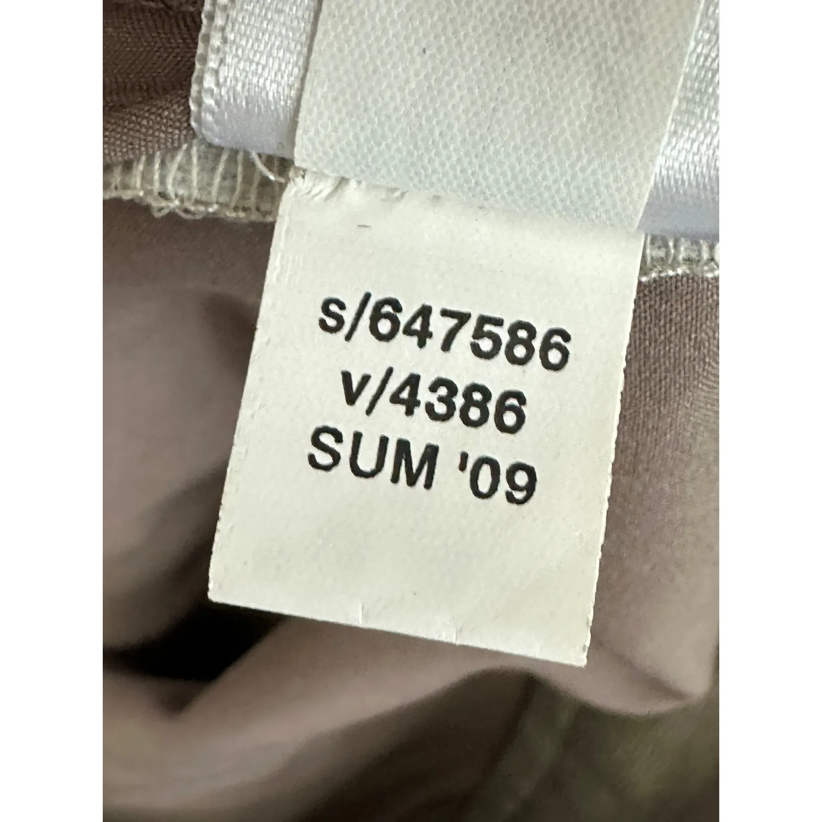 Y2K Banana Republic Dress Pants Slacks Trousers Size 8 Metallic Shimmer Career - Image 7