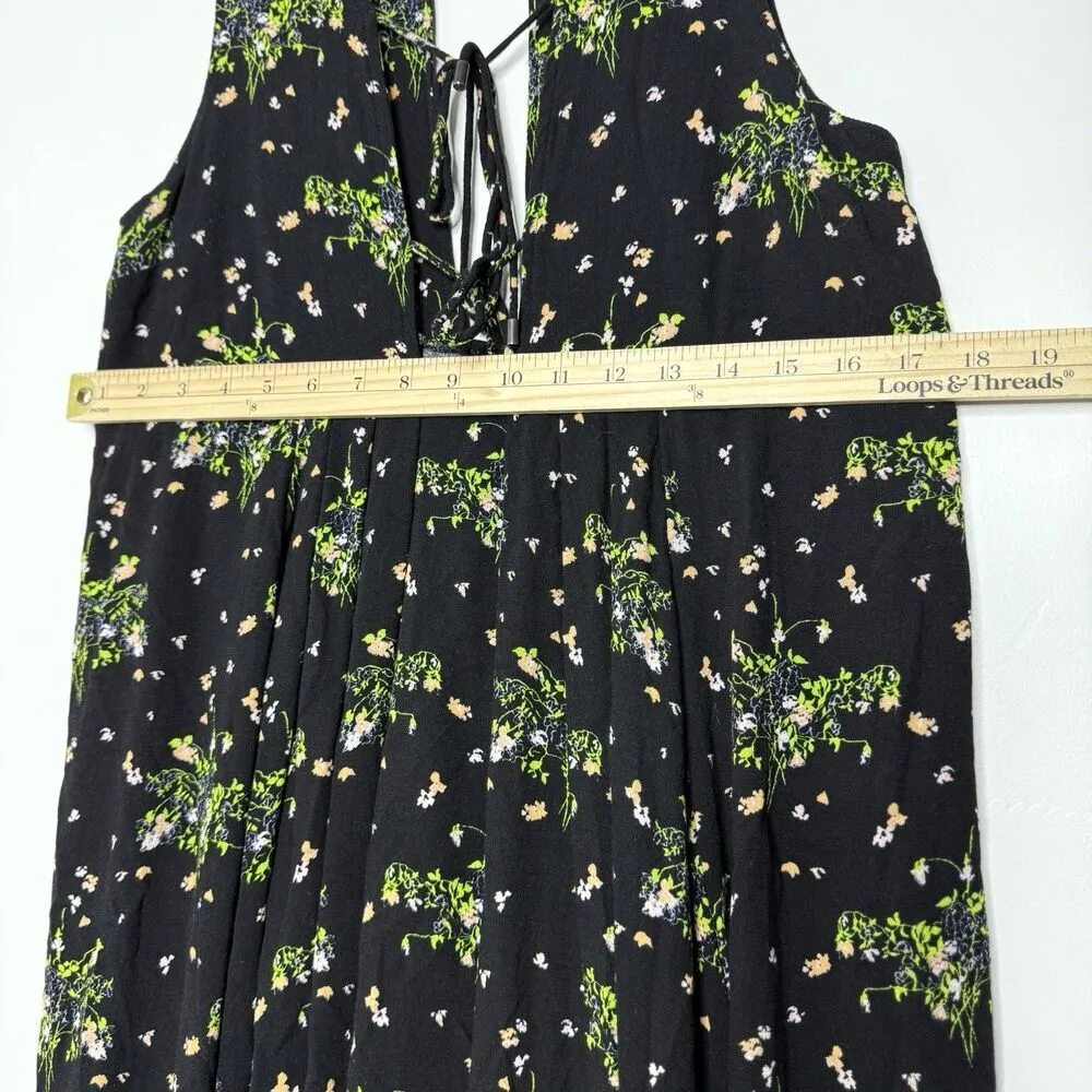 Free People Lovely Printed Tie Tunic boho country sleeveless festival women S - Image 5