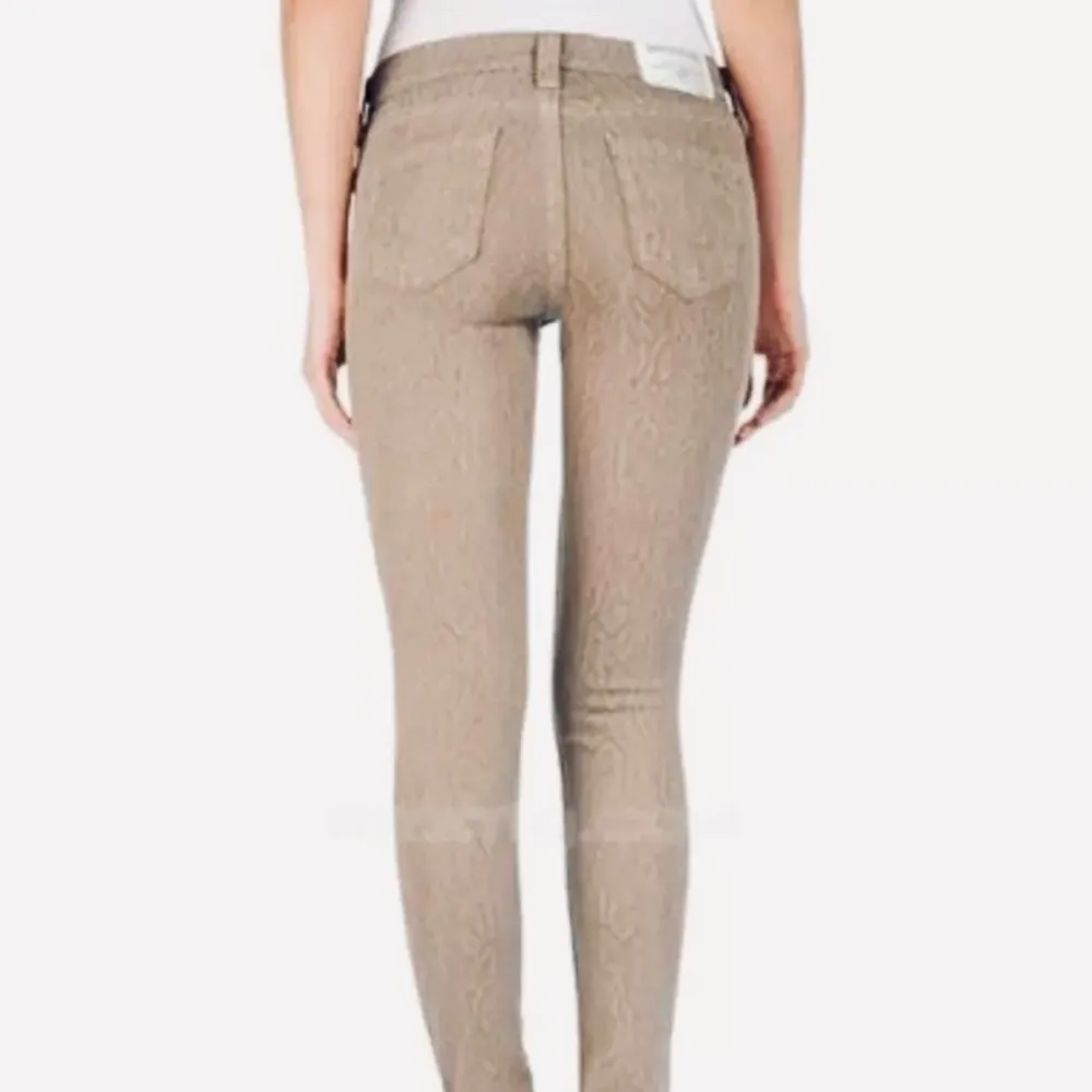 True Religion Halle Snake Print Khaki Skinny Jeans - Image 2