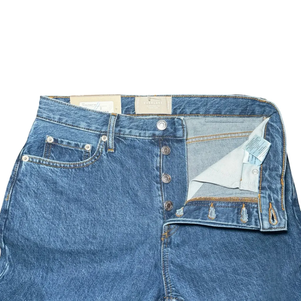 NWT Everlane The Curvy ‘90s Cheeky Straight Button Fly Jean - Image 5