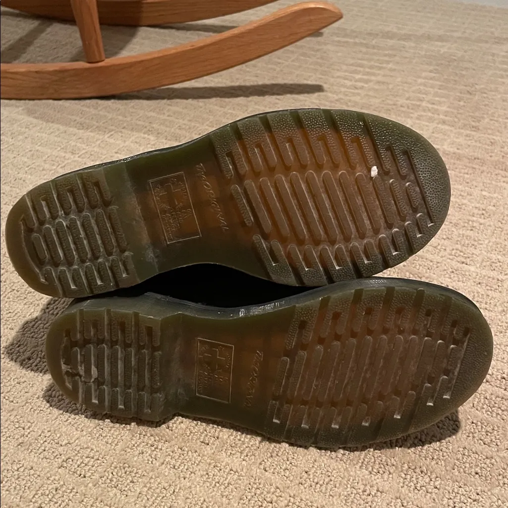 Doc Marten Embroidered Combat Boots - Image 9