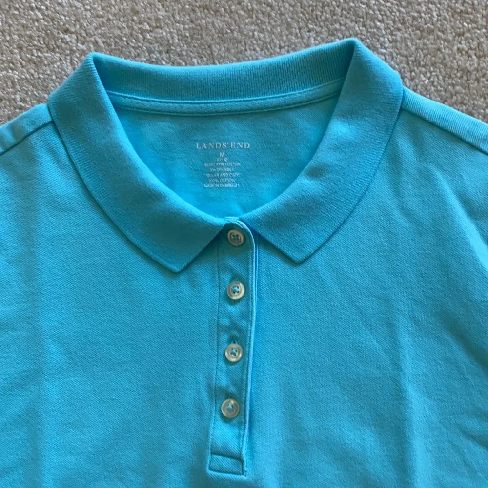 Lands’ End Shirt Blue Size M - Image 5