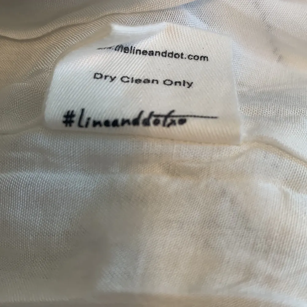 Toby Romper in White & Black by Line & Dot Size Medium - Image 9