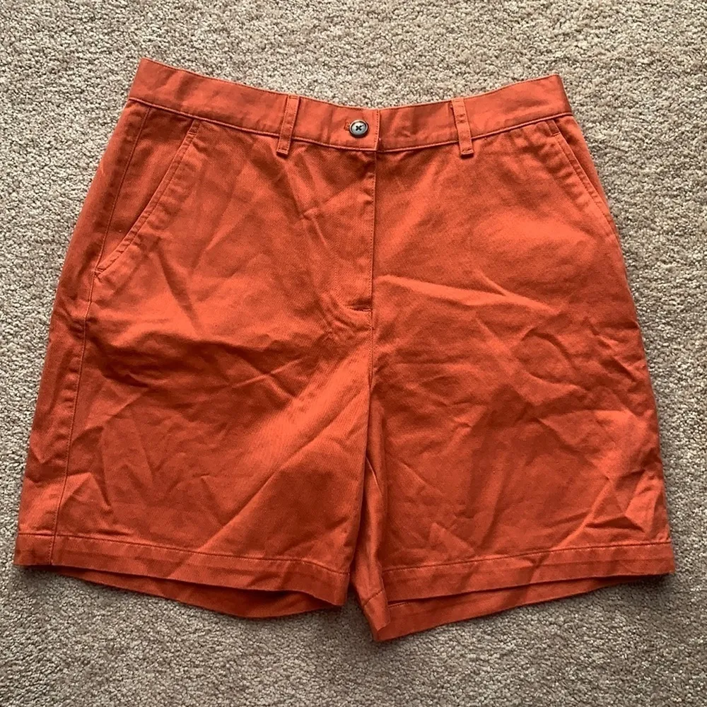 Lauren Ralph Lauren Orange bermuda shorts Size 8 - Image 2