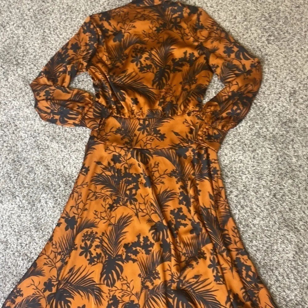 Future Collective Kahlana Barfield Brown Asymmetrical Dress SMALL NWT Black - Image 12