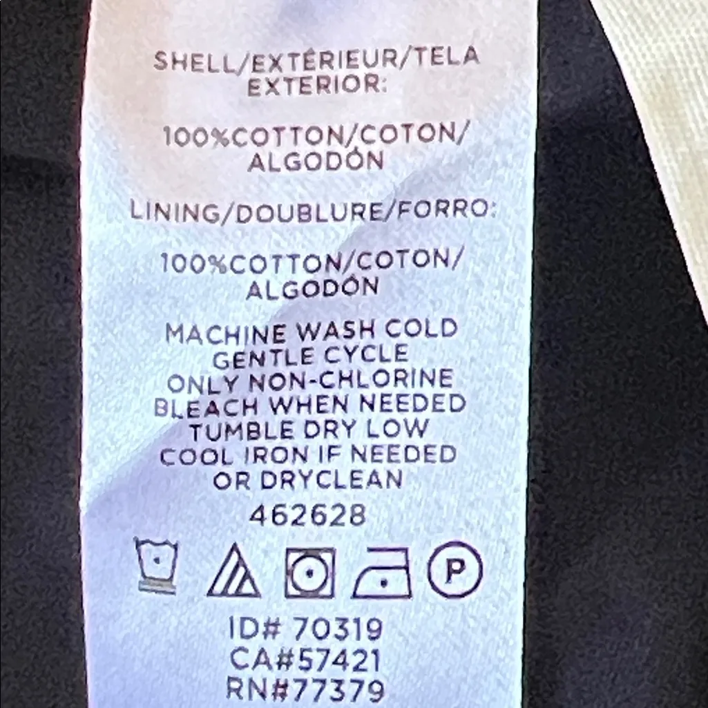 Ann Taylor Floral Embroidered Eyelet Halter Dress in Night Sky Size 6 - Image 8