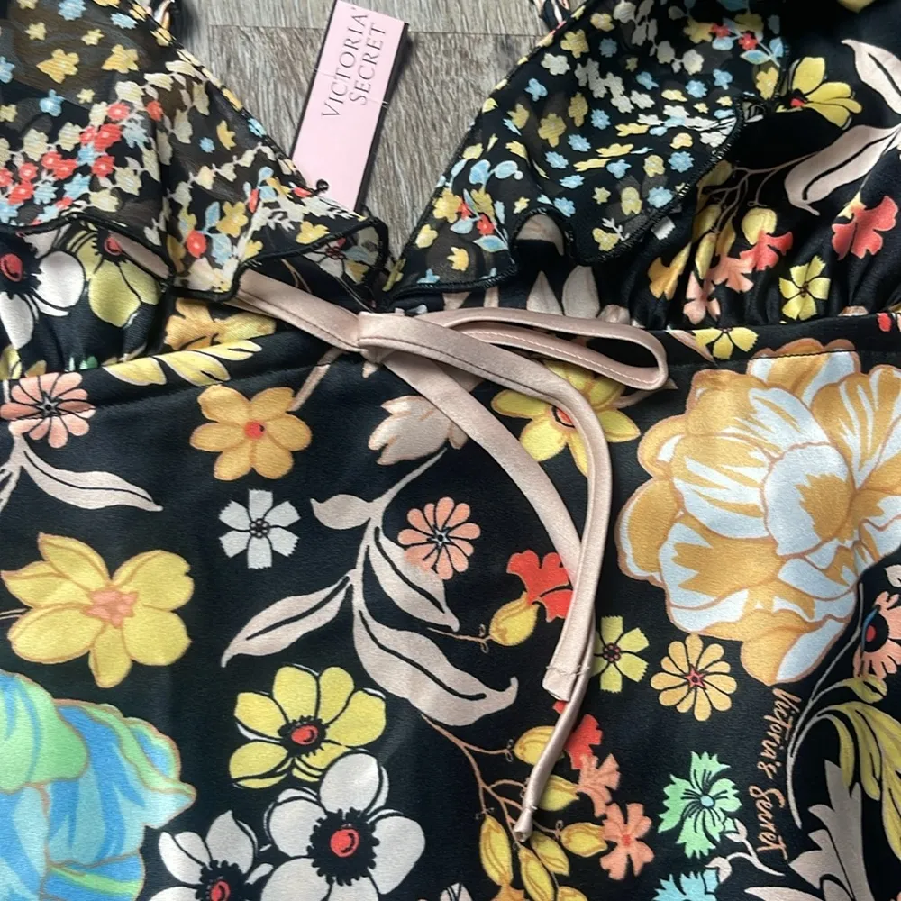 Victoria's Secret Fairy Floral Ruffle Top Size XS - Image 12