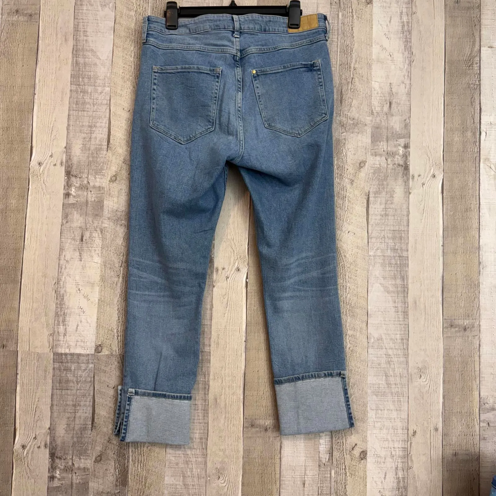 Light Wash Denim Jeans Women's Size 12 Skinny H&M &Denim Chic Classic - Image 8