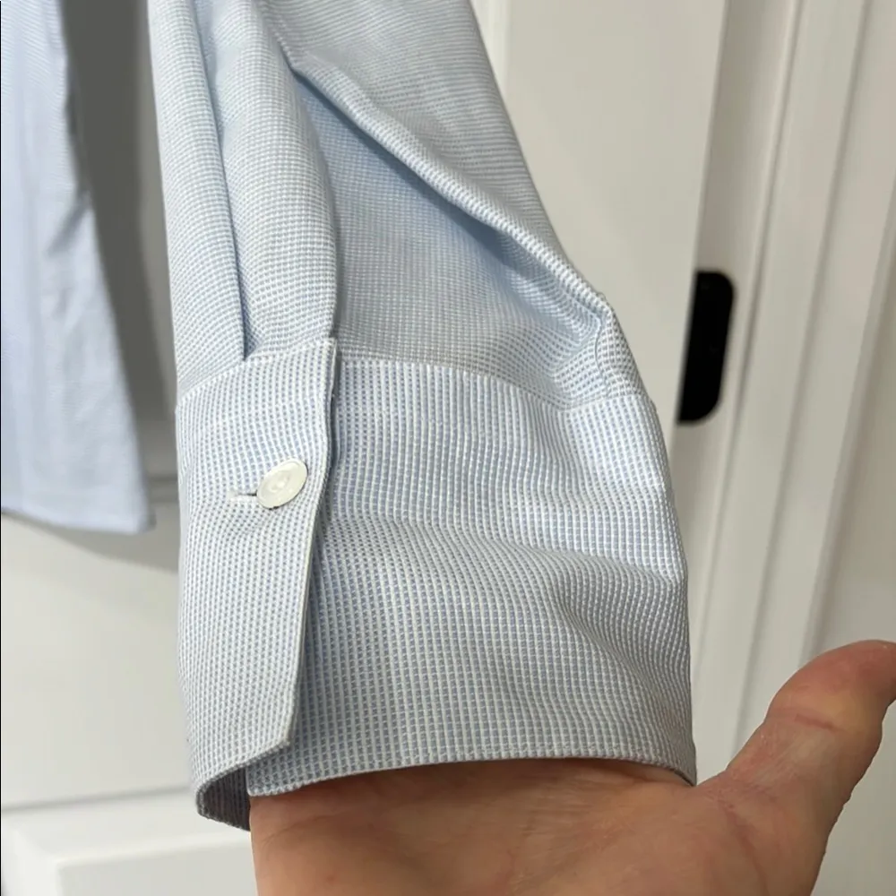 Talbots Light Blue Button Down Shirt - Image 4