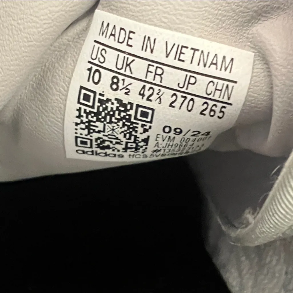 Adidas Originals WomensTaekwondo Metallic Silver Sneaker Shoe Sz 10 EUC - Image 11