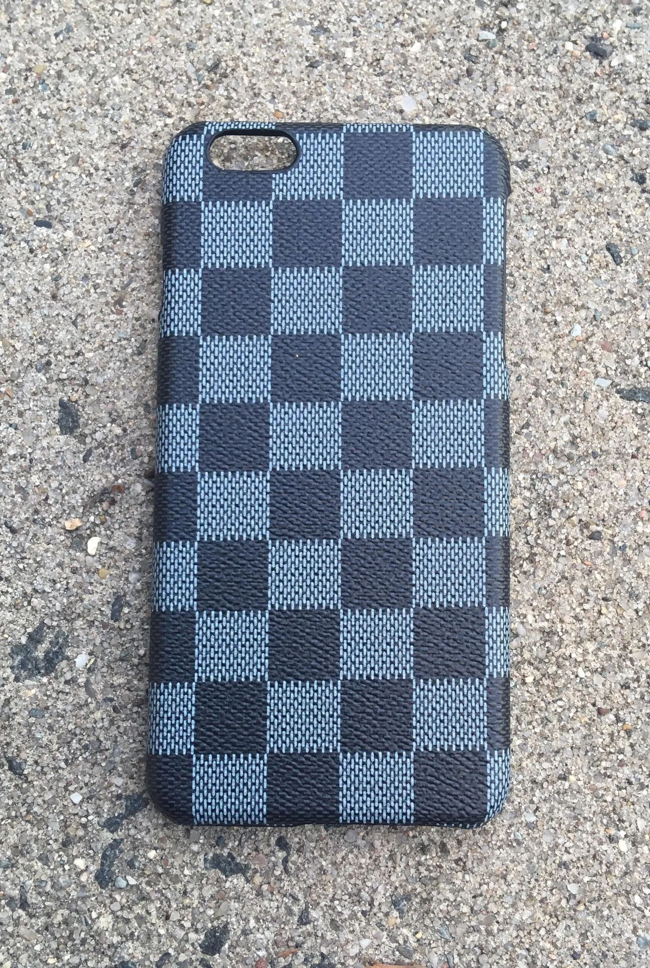 iPhone 6Plus/6s Plus Fashion Shockproof Leather Hard Case Slate Gray - Image 2