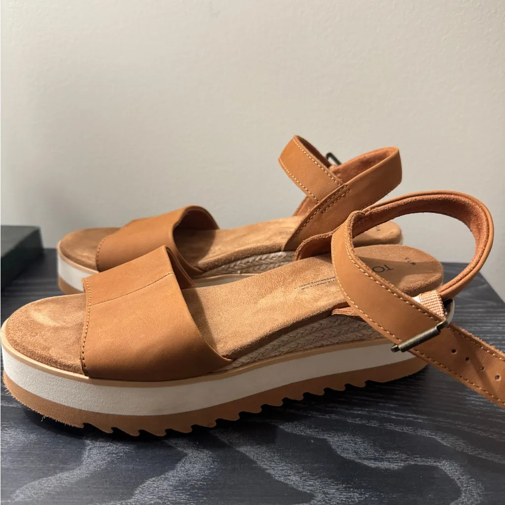 Toms Diana Wedge Sandals - Image 2