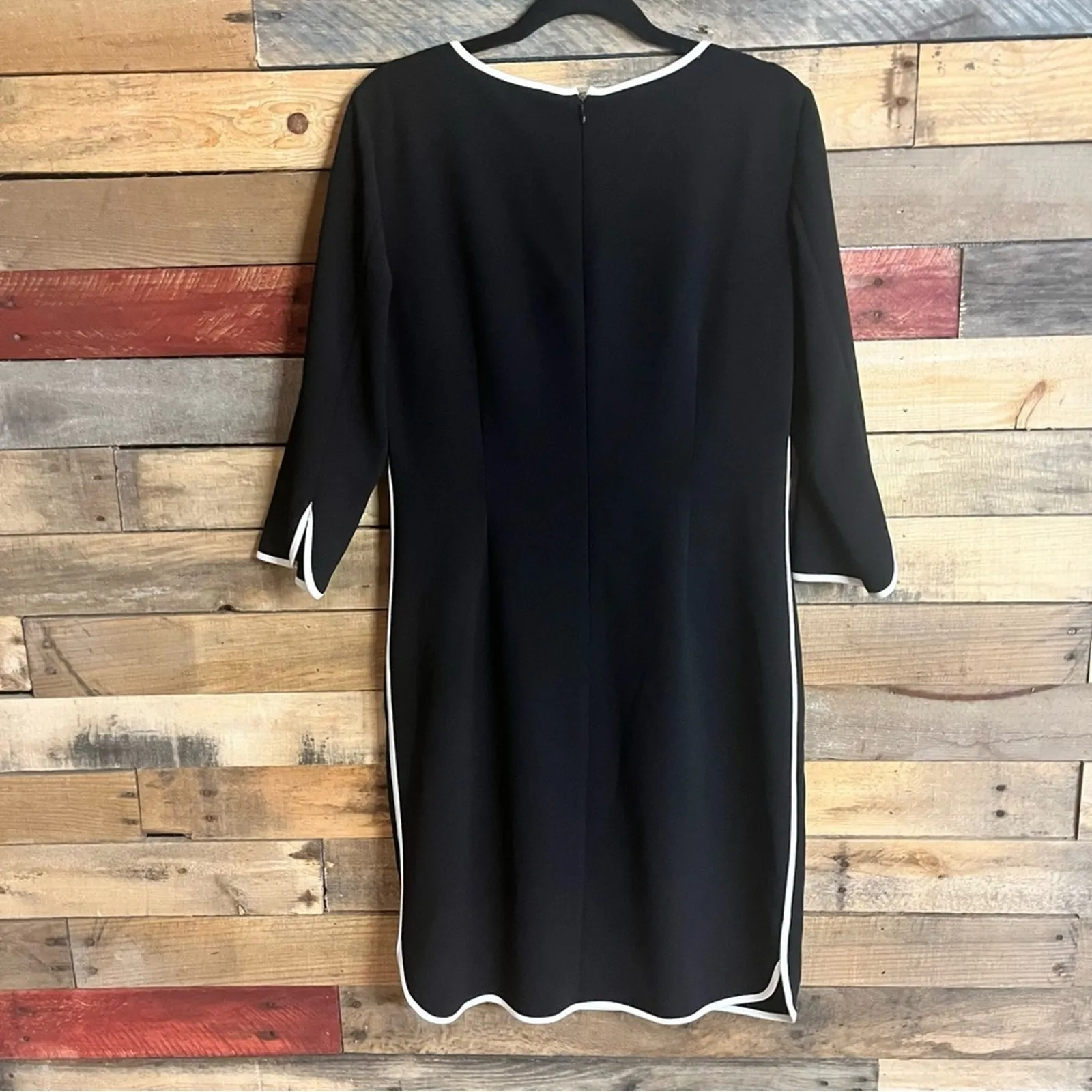 Brooks Brothers Black‎ Dress Size 8 - Image 2