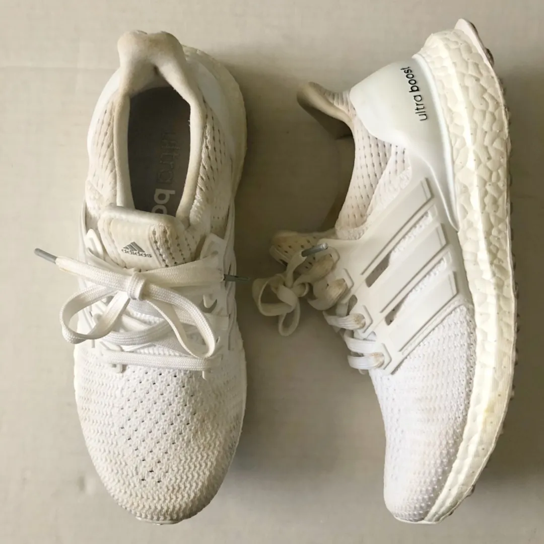 Adidas Ultra Boost 2.0 Triple White 4.5 - Image 2