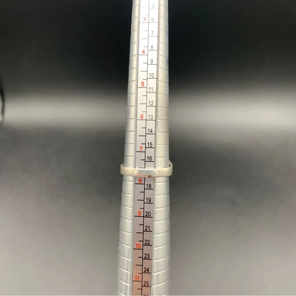 sterling silver charoite ring 7.75 Bezel Set Twisted Border 925 Purple - Image 5