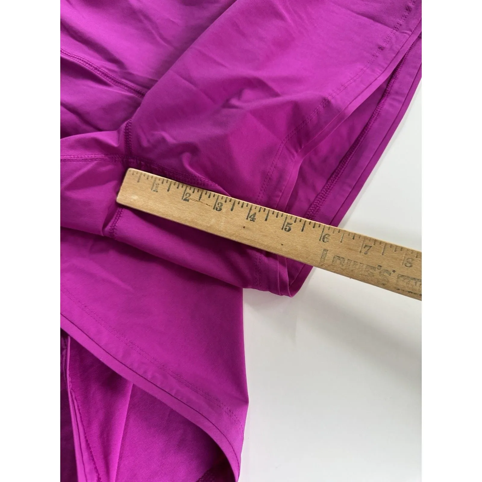 LANDS END Womens Plus Size Magenta Swim Shorts 24W Pull On Lined Active New Pink - Image 6