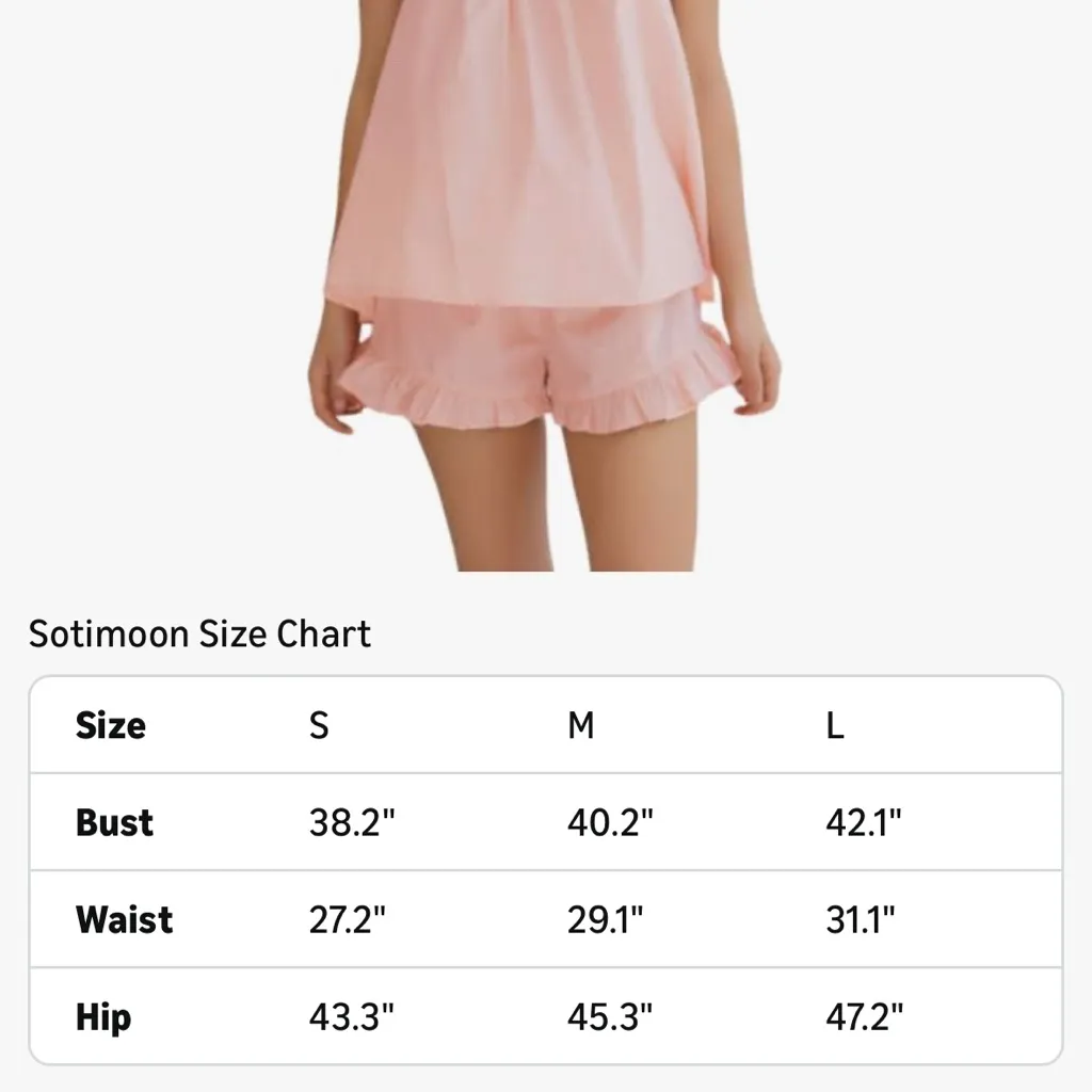 Pink Ruffle Tank Top and Shorts Set - Image 2