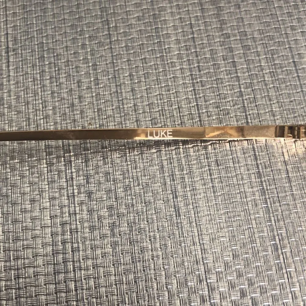 🆕 Linea Roma Vintage Retro Glasses 💥 Gold - Image 10