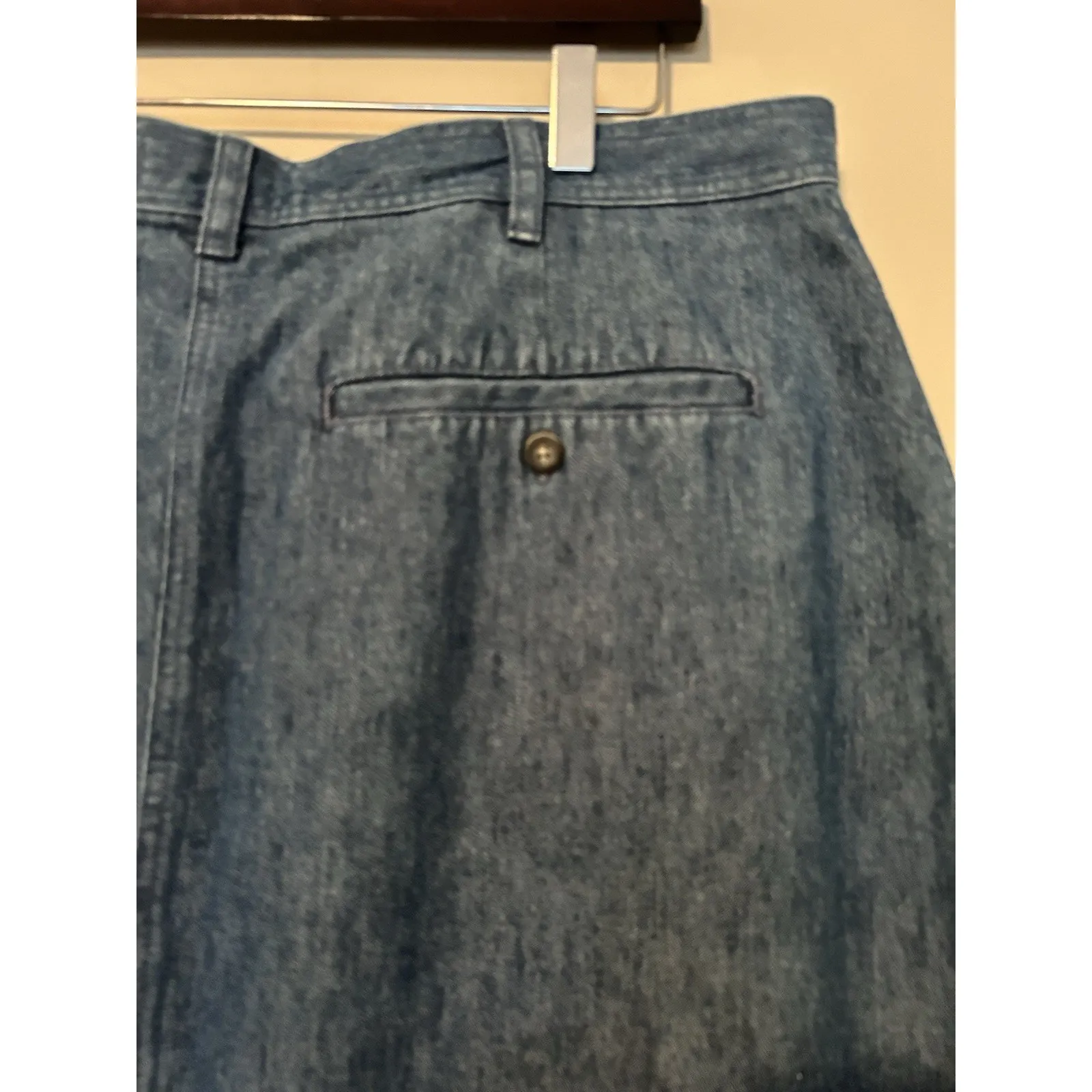 Cabelas Casual Long Denim Skirt Womens 20R - Image 5