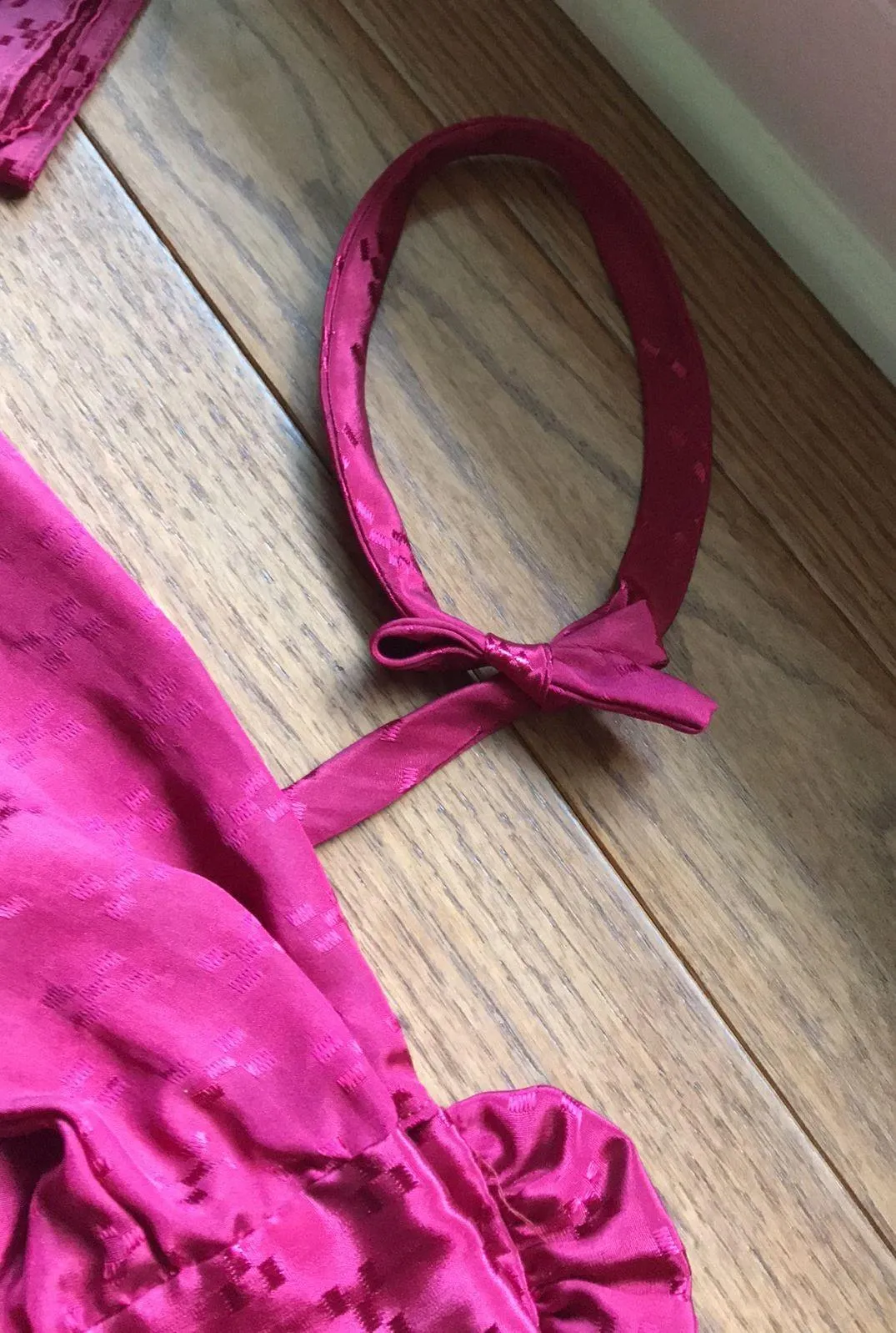 Handmade Vintage  Ruffled Blouse - Image 6