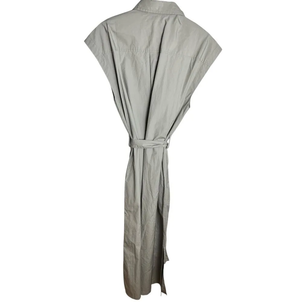 Everlane THE SUPIMA COTTON SHORT-SLEEVE SHIRT DRESS NWT 10 - Image 7