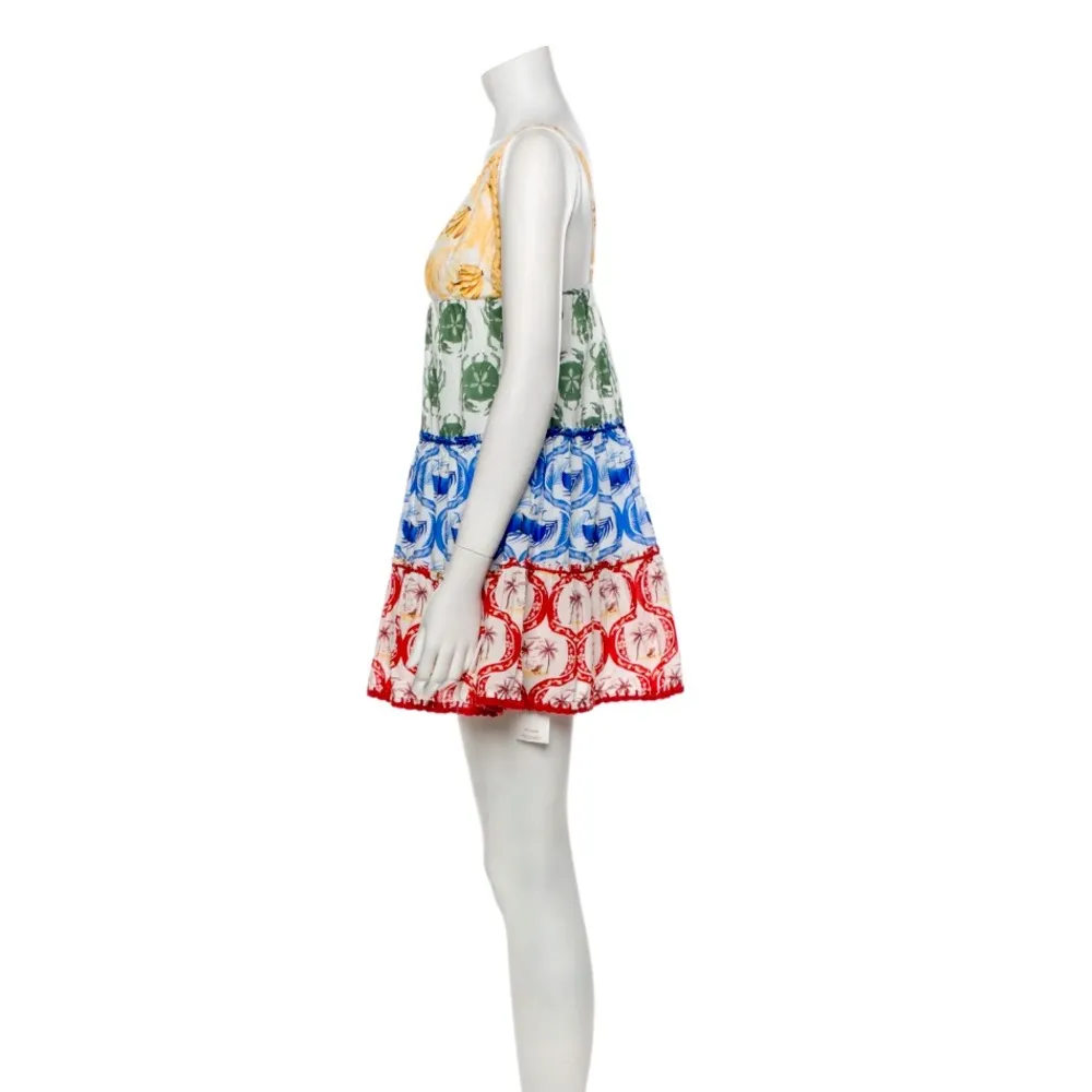 FARM RIO Summer Mix Mini Dress Size XS NWOT - Image 5